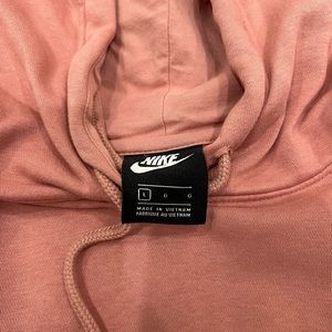 Nike hoodie crop light weight